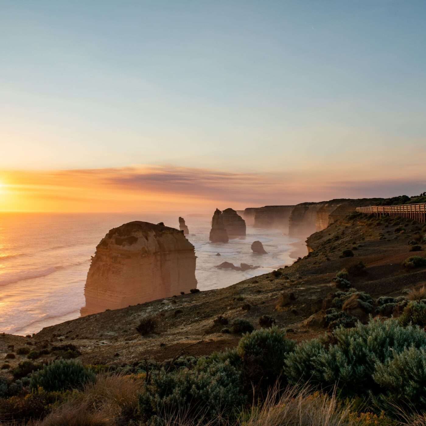 12 Apostles Sunset Great Ocean Road