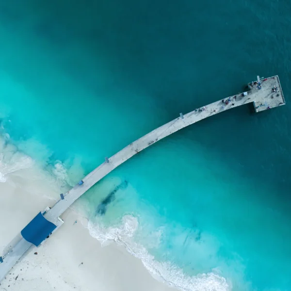 Aerial view of Jurien Bay