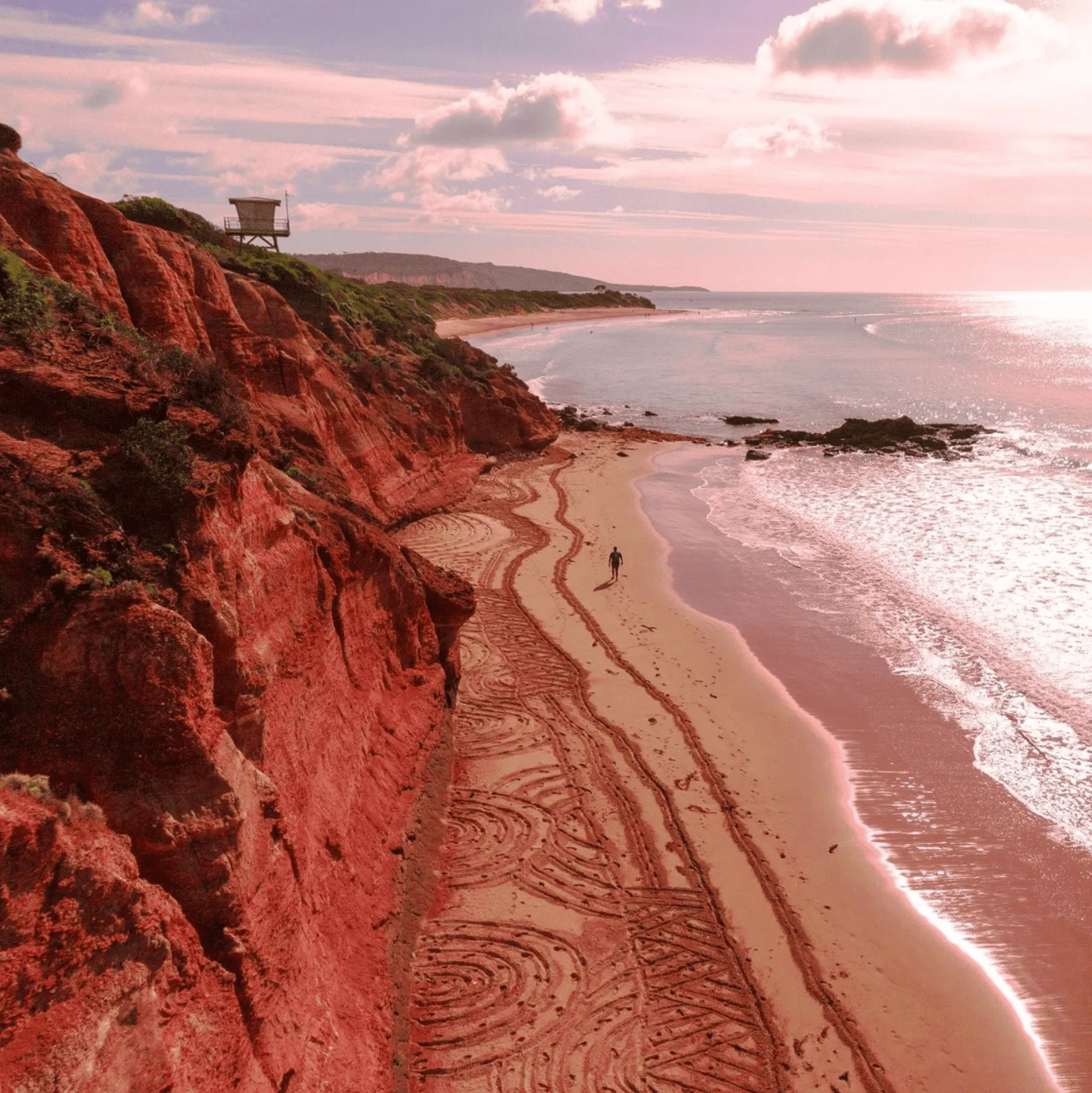 Beaches and Cliffs
