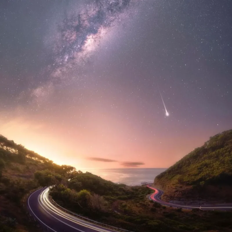 Camp under the stars at Great Ocean Road