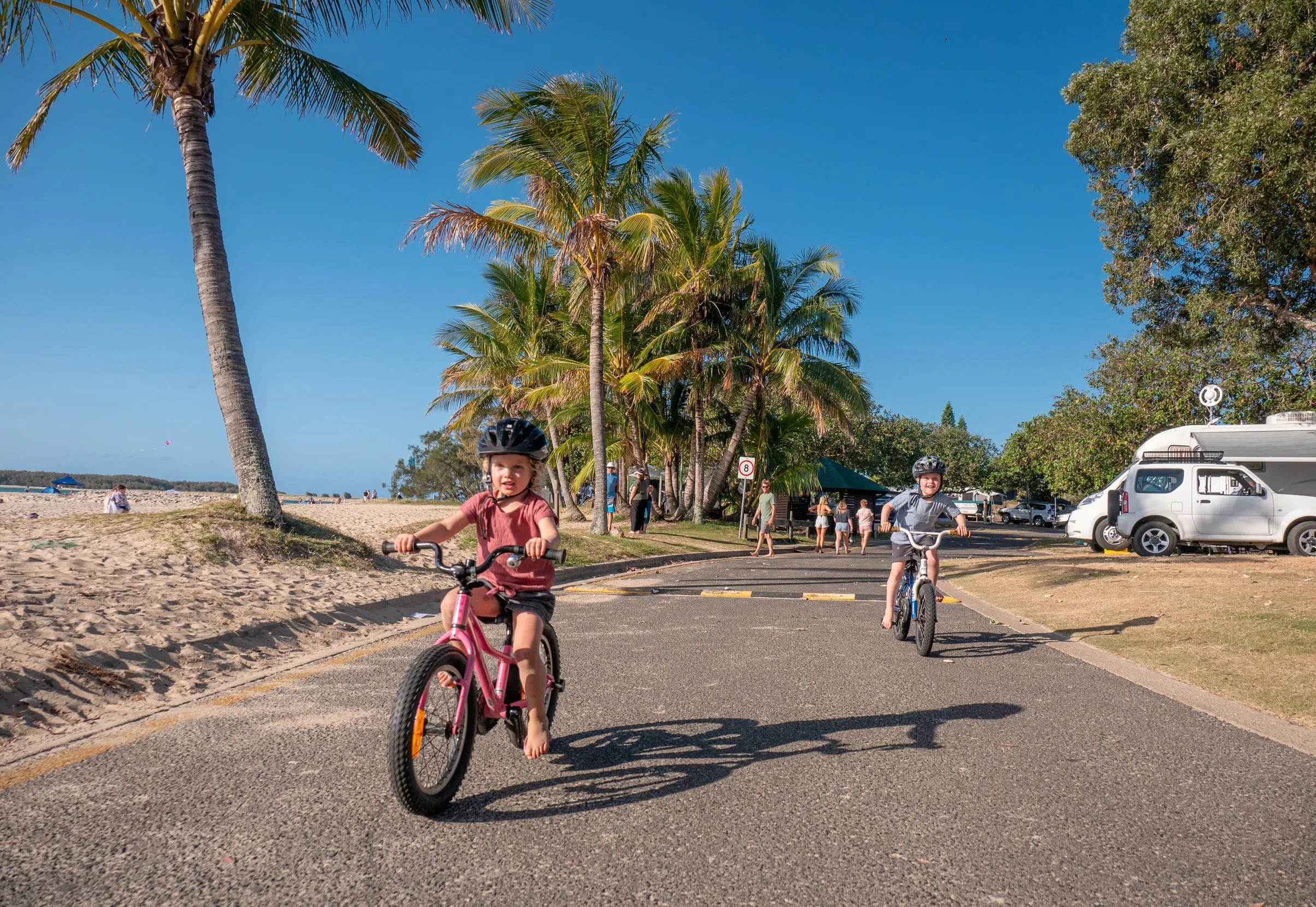 Cycle from Mooloolaba to Cotton Tree Park for a picnic lunch