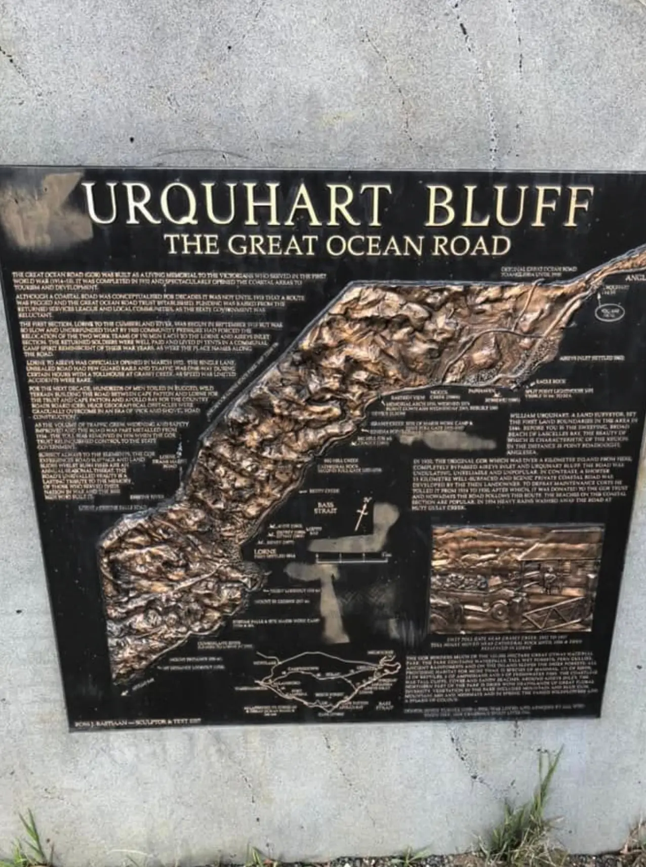 Discovering the Past of Bluff