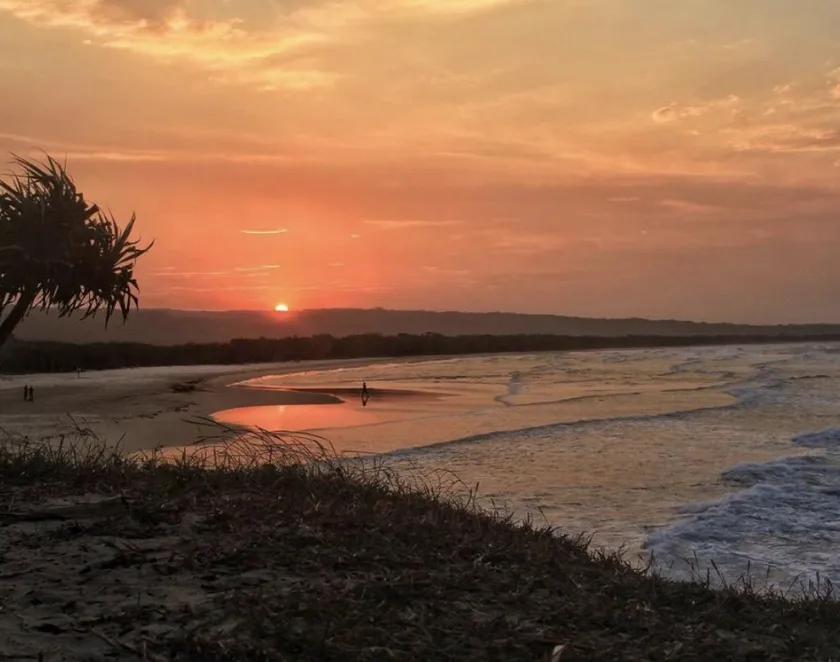 Enjoy the beauty of sunrise and sunset