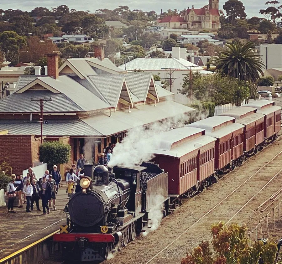 Experience a ride on a heritage steam train