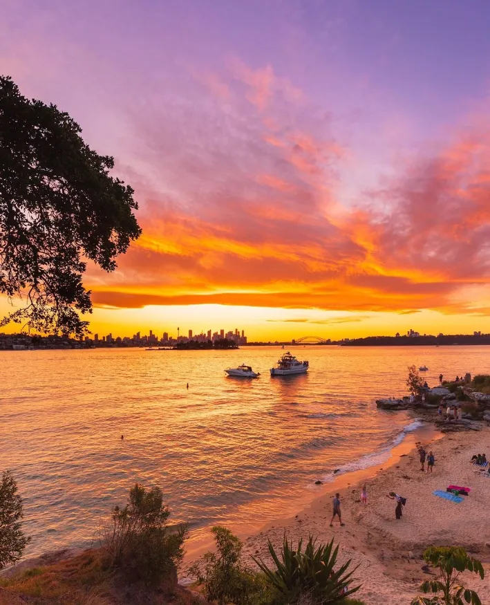 Explore hidden beaches along the Hermitage Foreshore