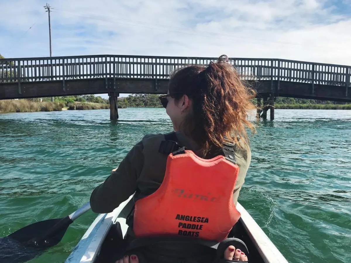 Exploring the River by Kayak