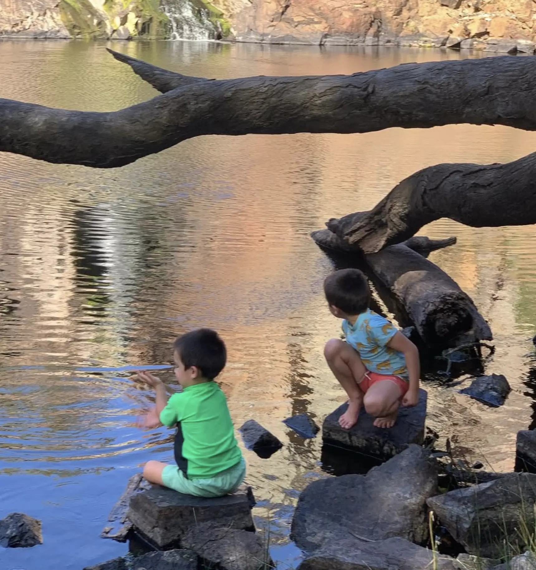 Family Fun at Wannon Falls