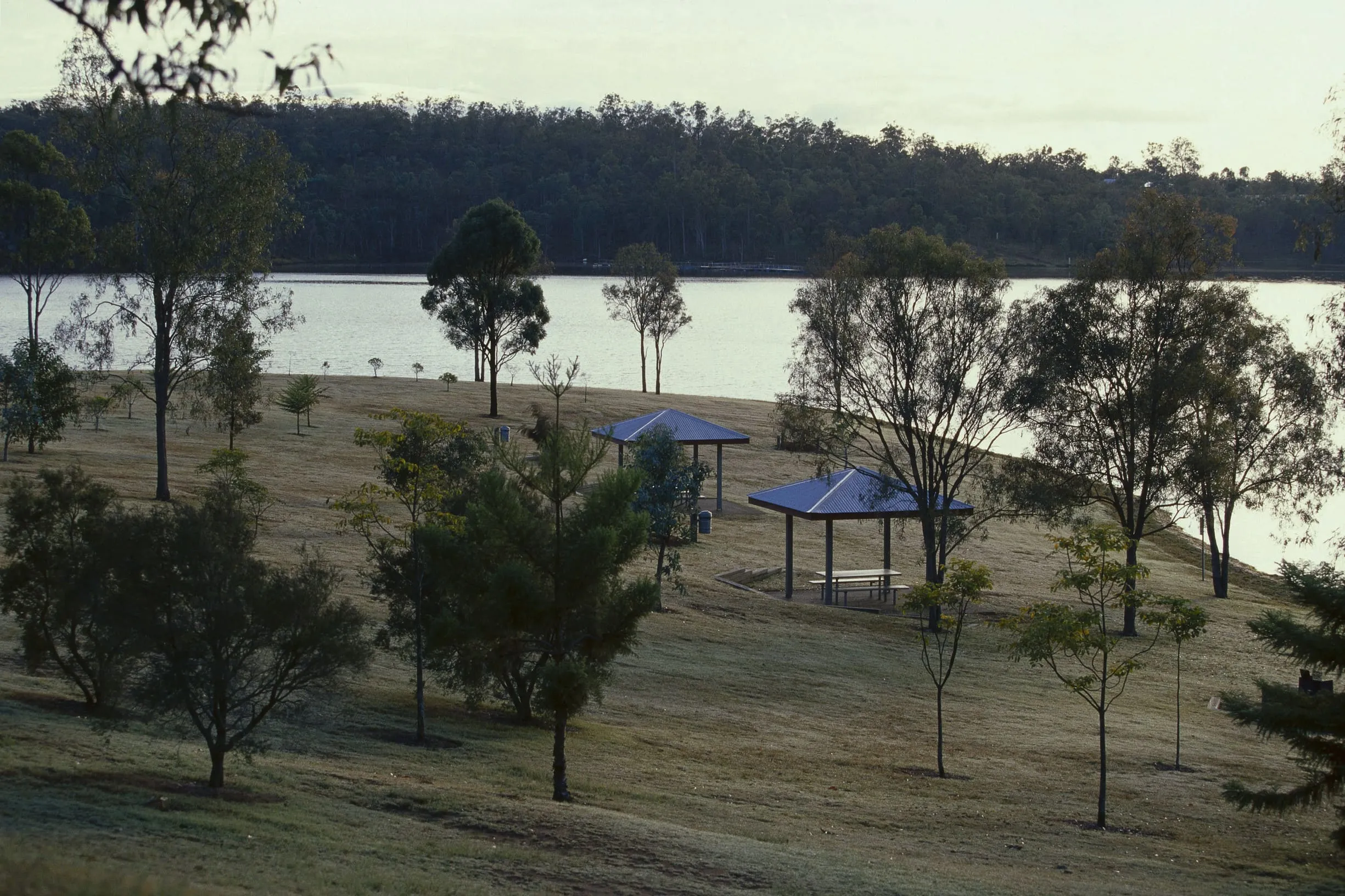 Gather for a picnic at Wivenhoe Dam Recreation Area