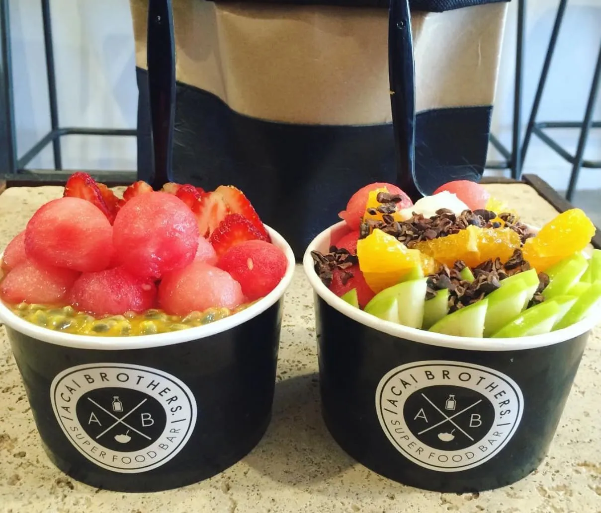 Try the Raw Nutella Bowl at Acai Brothers
