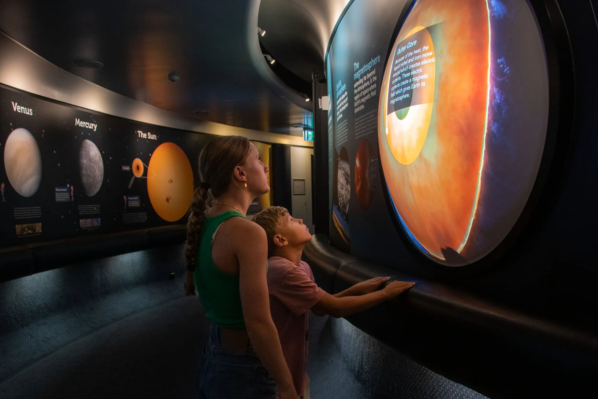 Visit the Sir Thomas Brisbane Planetarium for stargazing