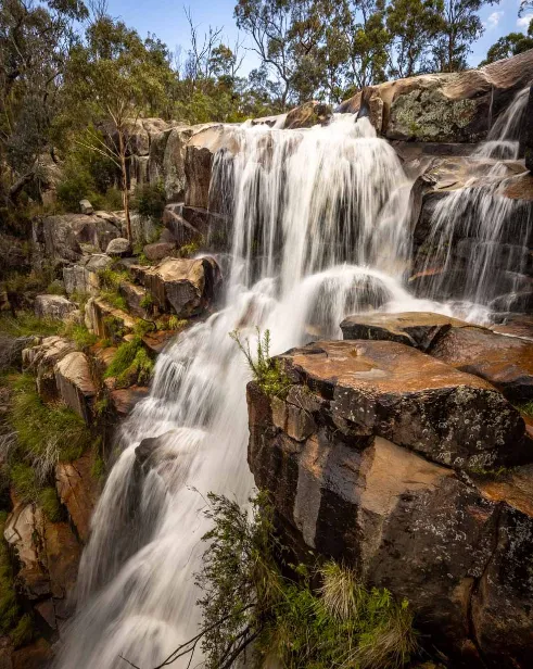 You can go swimming at Gibraltar Falls