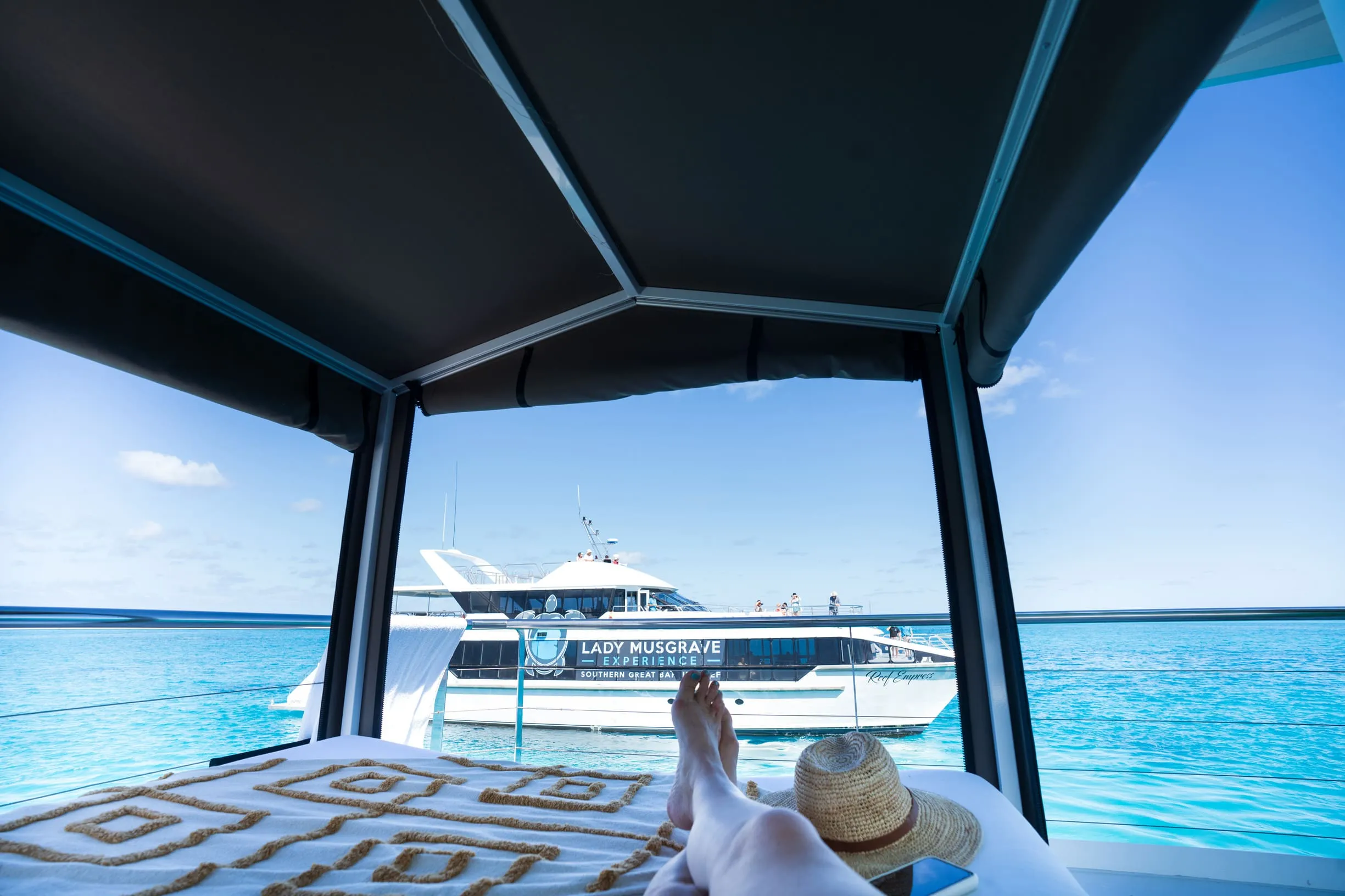 You can sleep near Lady Musgrave Island
