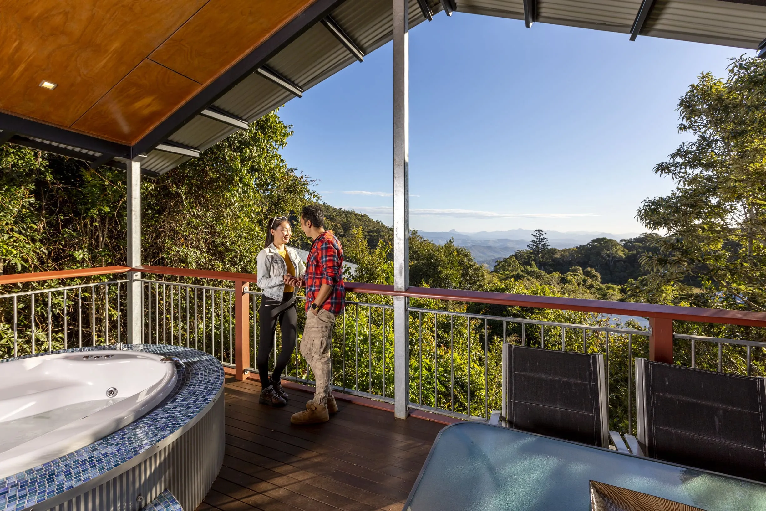 You can stay at O'Reilly's Rainforest Retreat overnight