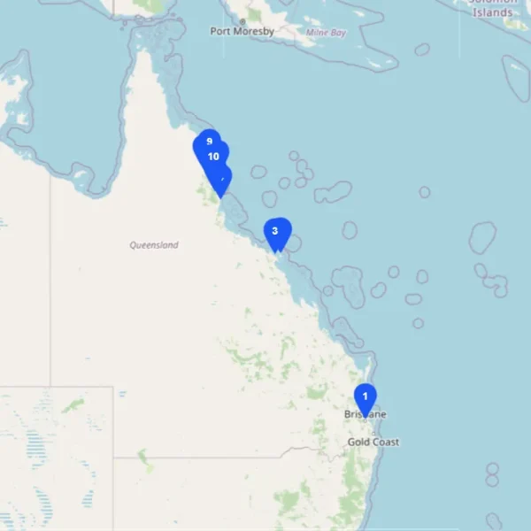 Brisbane to Cairns Brisbane to Cairns