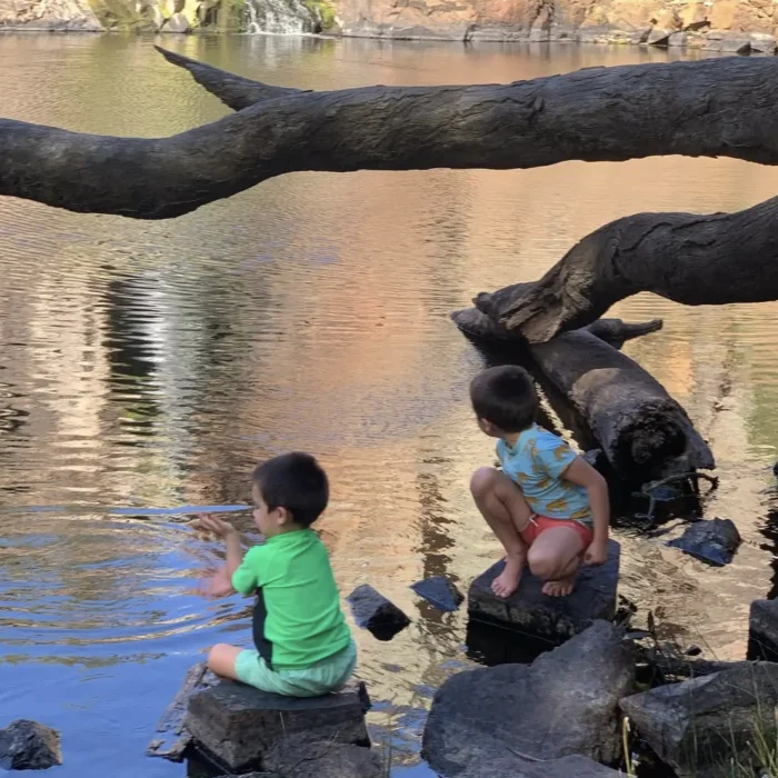 Family Fun at Wannon Falls