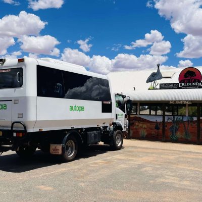 Red Centre Isuzu 21-seater Offroad Bus