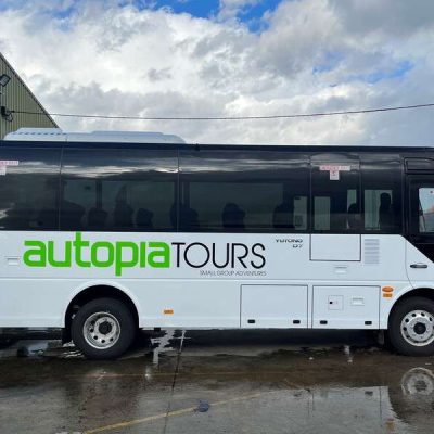 Yutong 28-seater branded bus