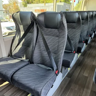 Yutong 28-seater interior seats