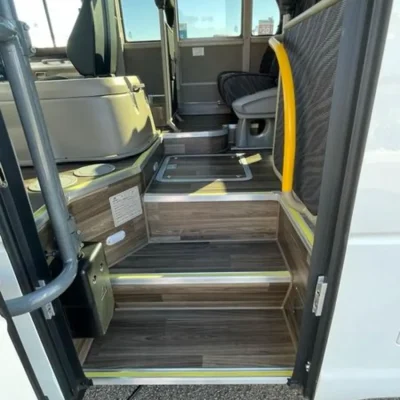Yutong 28-seater interior steps