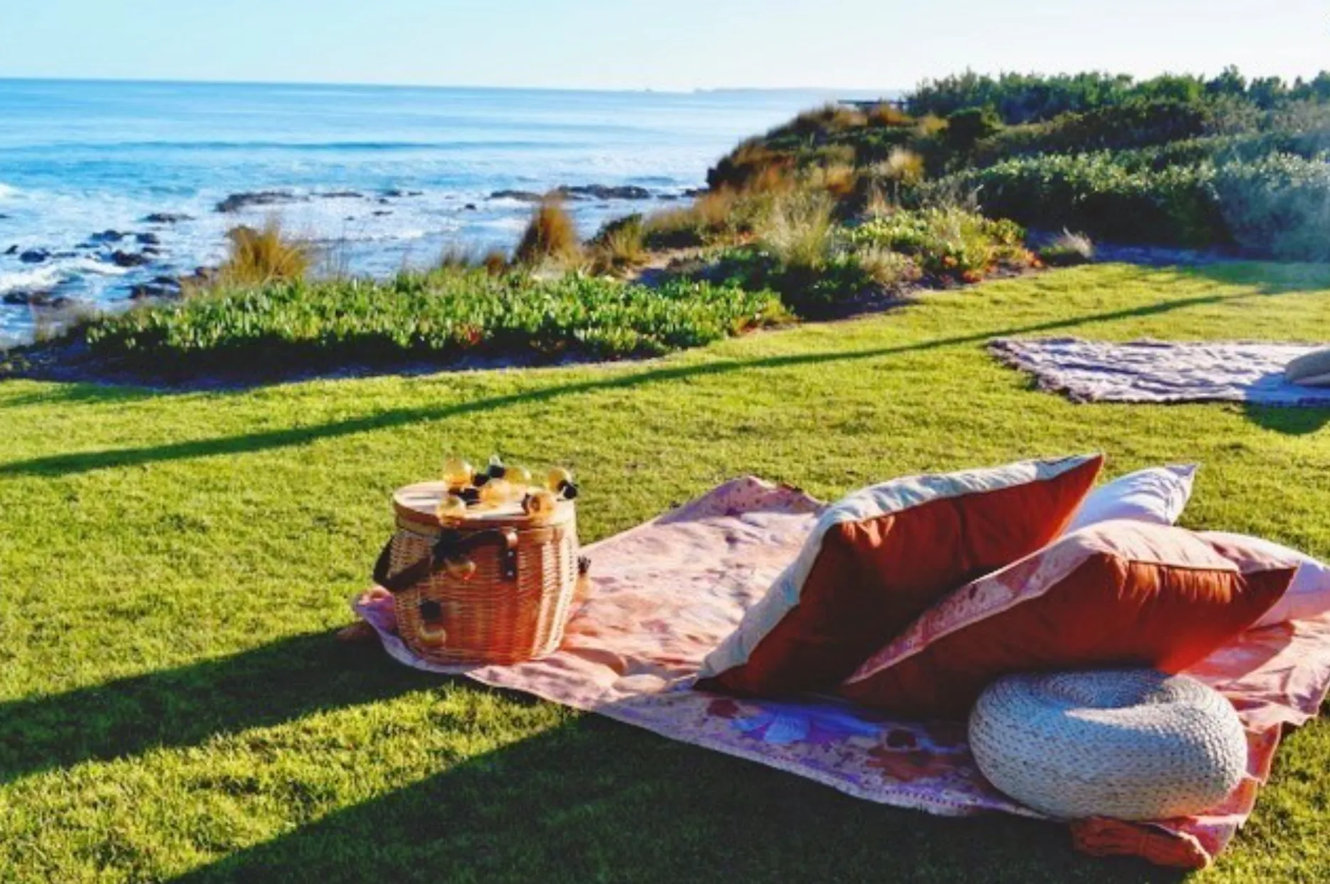 picnic at Ventnor Beach
